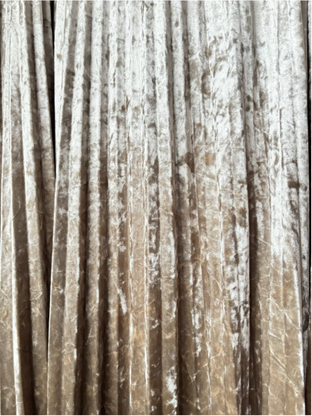 SKIES ARE BLUE Pleated Velvet Midi Skirt Size 1X - Picture 2 of 7